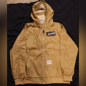 Journeyman Tan Hooded Jacket